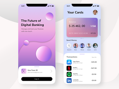 Finance Mobile App - Banking System