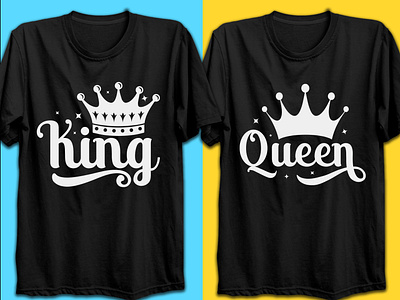 New Typography T-shirt Design For Couple