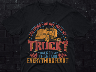 funny vintage old School trucker shirts