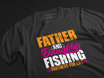 Fishing Typography T Shirt Design