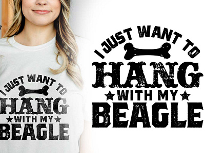 Funny Beagle Dog Quote SVG