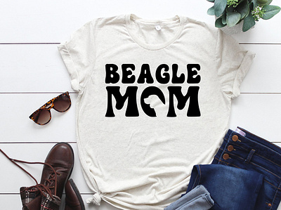Beagle mom svg shirt beagle cut file dog mom paw pet puppy svg t shirt t shirt design tshirt tshirt design typography