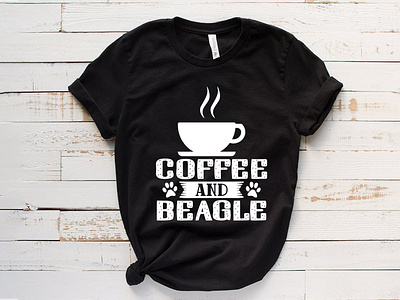 Coffee And Beagle SVG