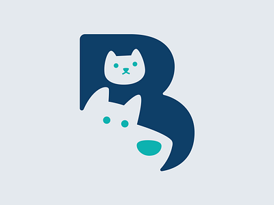 Beep animales b branding cat dog gato logotipo logotype nonprofit perro