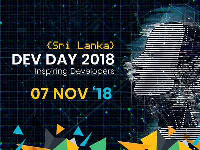 Dev Day Artwork 2018 2018 ai artwork colombo design dev day developers november ranil robotics sri lanka