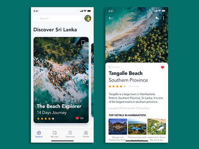 Travel iOS App