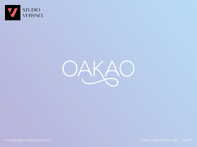 OAKAO - Daily Logo Challenge | Day 7 branding design flat graphic design icon illustration logo vector