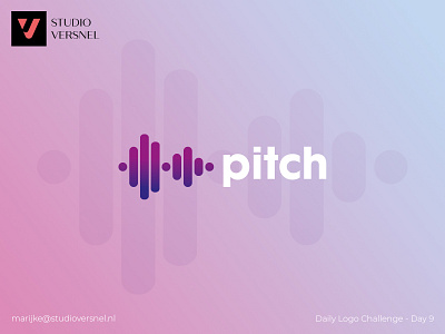 Pitch - Daily Logo Challenge | Day 9