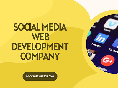 Social Media Web Development Company graphic design ui