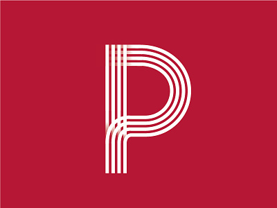 Lunchtime Lettering - P alphabet dropcap illustration illustrator letter lettering p thicklines type typography vector