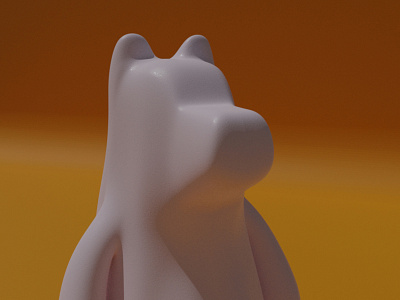 Blender Bear 3d 3d modeling blender blender3d blenderkit render