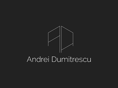 Personal Logo a ad brand d da design geometric identity logo personal ui ux