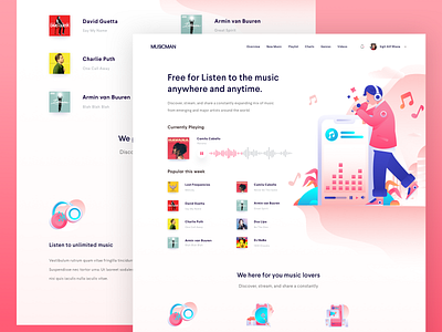 Music Streaming Website