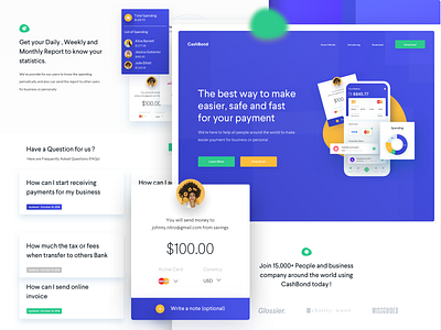 CashBond Payment Landing Page