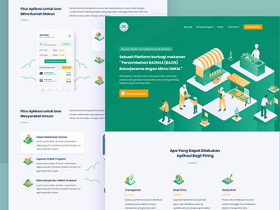 Bagii Piring Landing Page