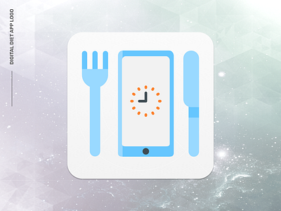e-diyet Logo : Digital Diet App Logo