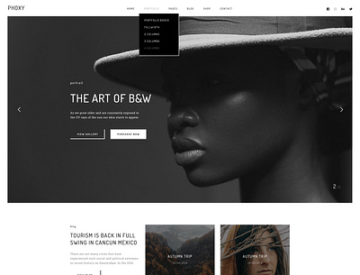 Phoxy - Photography WordPress Theme agency creative design gallery modern parallax photography portfolio responsive typography upqode webdesign wordpress wordpress design wordpress development wordpress theme