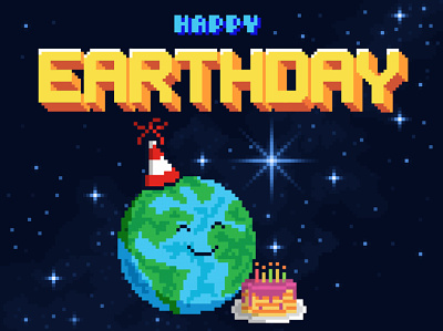 Happy Earthday 2021 agency design earth day earthday environment graphic design illustration professional upqode webdesign