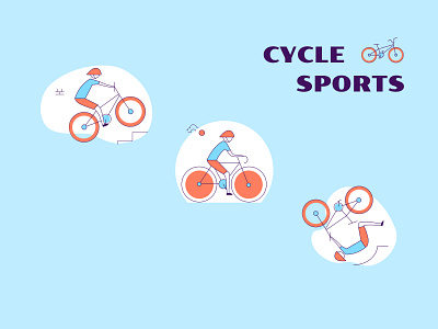 Outdoor Activity - Cycle Sports cycle sport design icon design icons icons set illustration outdoor outdooractivity professional upqode