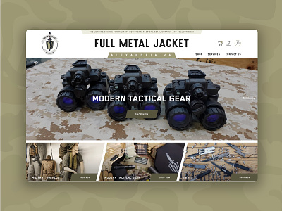 Full Metal Jacket shopifywebdevelopment upqode webdesign