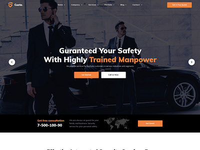 Security WordPress Theme agency business creative modern portfolio professional security upqode webdesign wordpress wordpress development wordpress theme