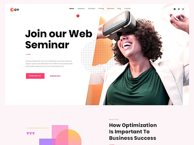 YOY - WordPress Event Theme