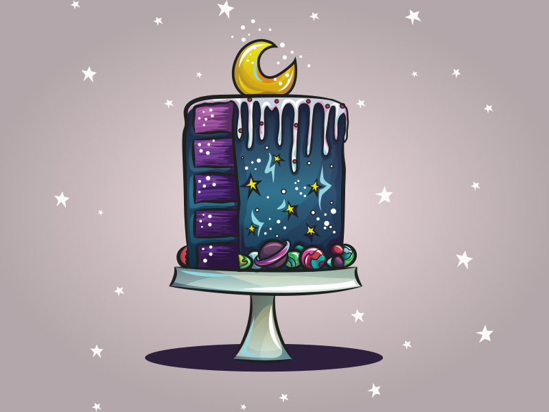 Galaxy Cake – Seventeen and Company