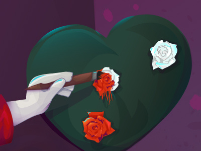Paint the roses red