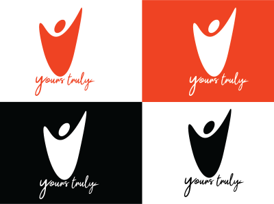 Yours truly... branding graphic design logo logomark visual identity