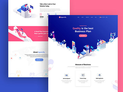 Agmycoo - Isometric Agency Creative Portfolio Html Template by ...