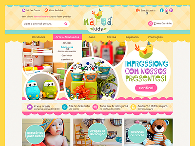 Mafuá Kids - E-commerce baby cute ecommerce fashion kids loja integrada shop