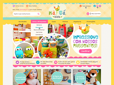 Mafuá Kids - E-commerce