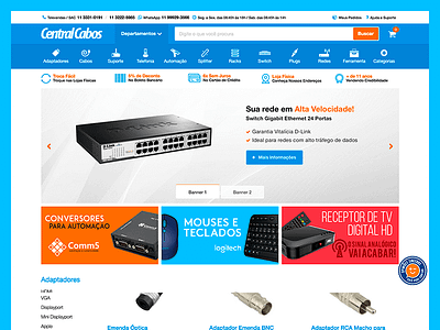 Central Cabos - E-commerce cables ecommerce shop tecnology vtex