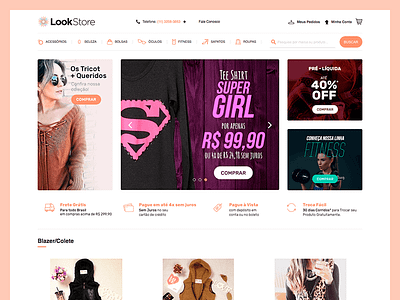 Lookstore - E-commerce ecommerce fashion loja integrada shop