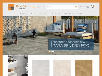 Reveste - E-commerce design e commerce home interiordesign magento reveste vtex