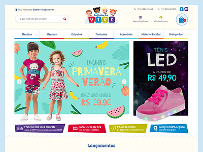 Lojinha Da Vivi - E-commerce