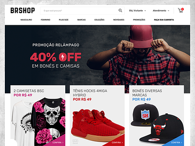 Brshop - E - Commerce admake case ecommerce hat iset shop snapback streetwear