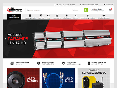 Sotaramps - E-commerce admake automotivo brasil ecommerce shop som sotaramps sound vtex