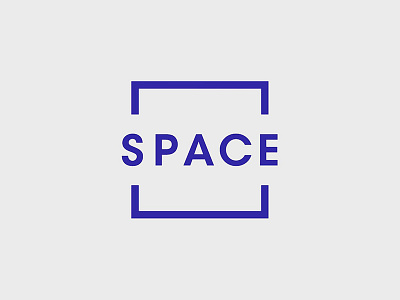 Space branding design logo office space thirtylogos typography