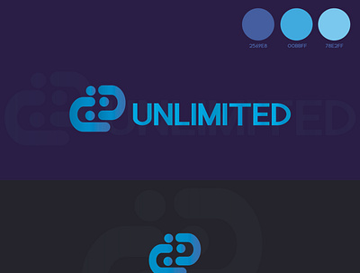 Unlimited Logo Design branding graphic design logo logo design unlimited brand logo unlimited logo unlimited logo design