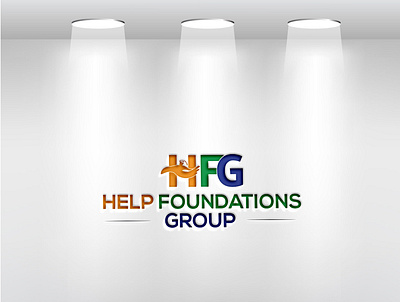Help Foundations Group Logo brand logo branding design graphic design help foundations help foundations group help foundations group logo illustration logo logo design motion graphics unique logo