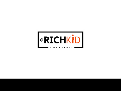 Rich Kid Logo brand logo branding design graphic design illustration logo logo design motion graphics rich kid rich kid brand logo rich kid logo rich kid logo design unique logo