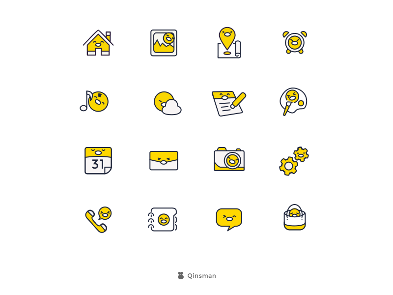 JeeNote-Iconset by Qinsman on Dribbble