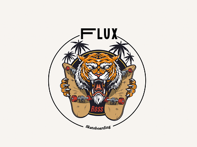 Flux 2d branding color colour design editorial graphic design logo