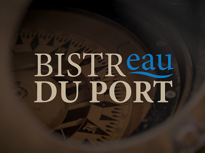 Bistreau Du Port graphic design logo photography