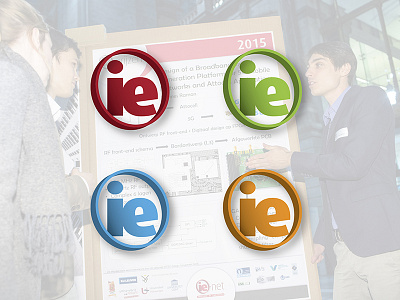 IE-Net graphic design logo