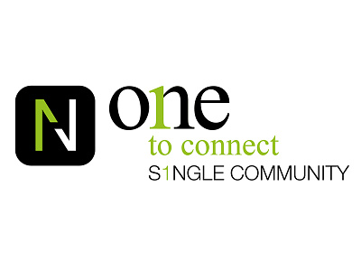 ONE to connect branding design graphic graphic design logo