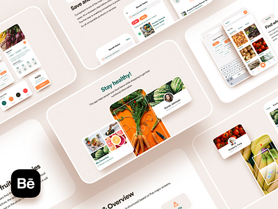 Food Advisor Behance Case Study