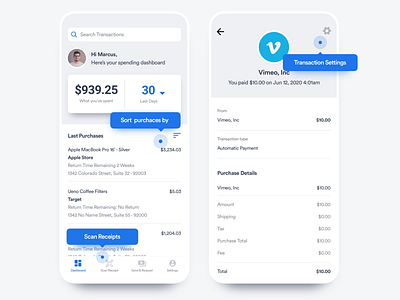 Finance & Expense Tracker App app bank banking budget debt finance flutter interaction ios iphone minimal mobile money product design reports saas savings transfer ui ux
