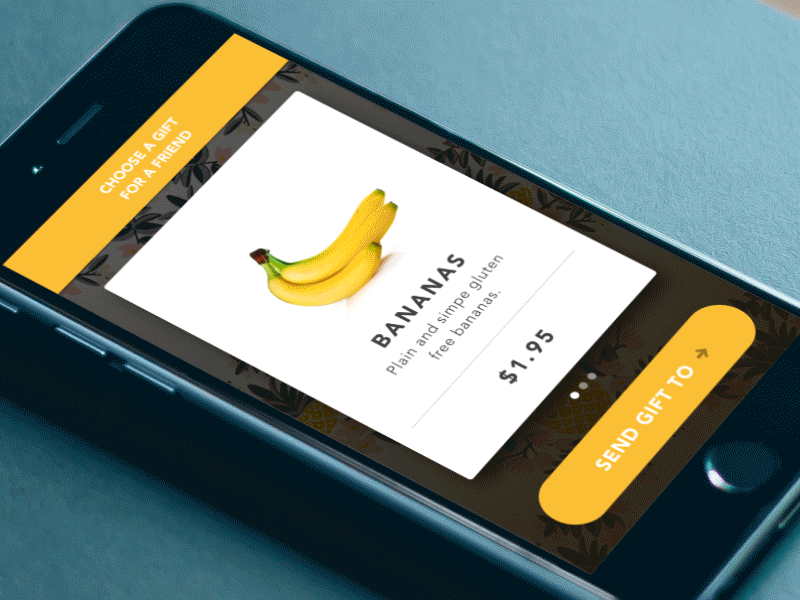 Purchase interaction animtaion ecomerce gif ios iphone mobile ui ux